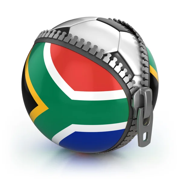 Zuid-Afrika voetbal natie — Stockfoto