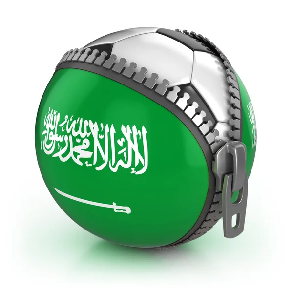 Saoedi-Arabië voetbal natie — Stockfoto