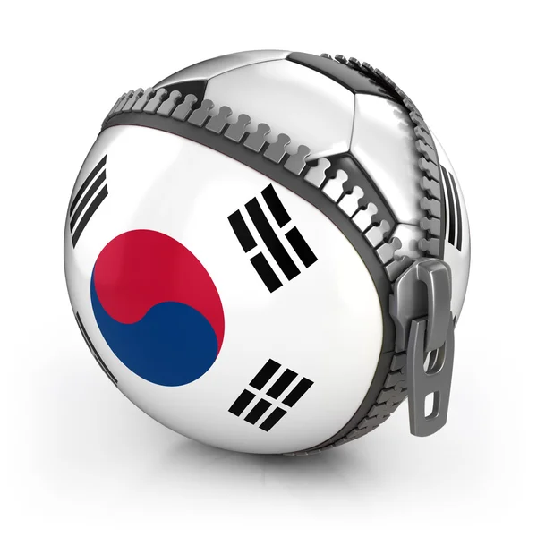 Corée du Sud football nation — Photo