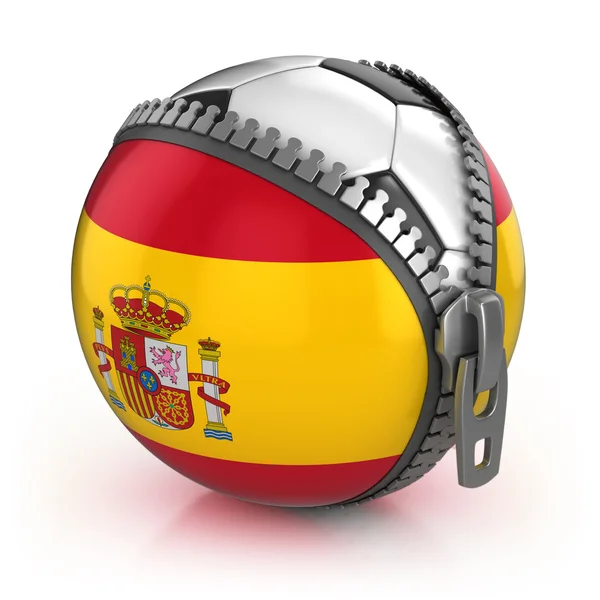 Spanien fotboll nation — Stockfoto