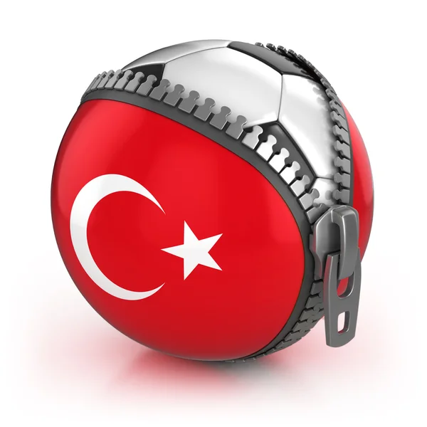 Туреччина футболу нації — стокове фото