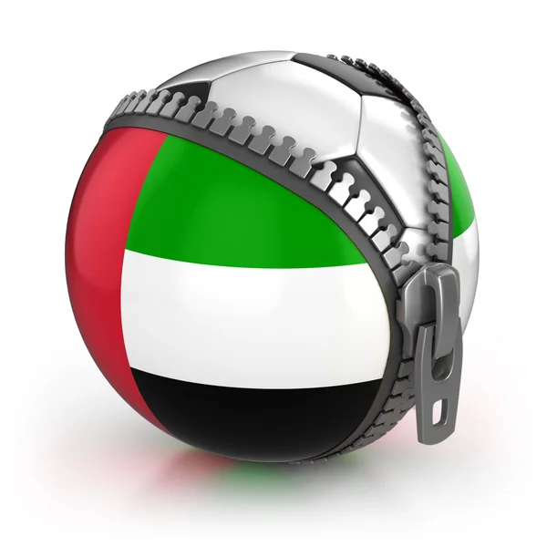 Birleşik Arap Emirlikleri futbol ulusu — Stok fotoğraf
