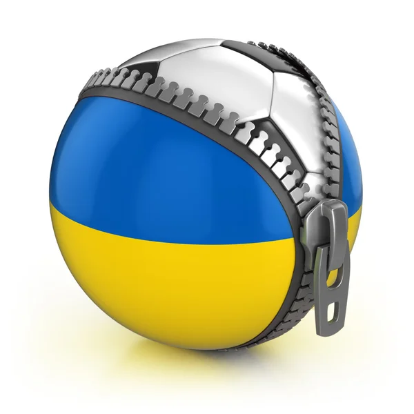 Ucrania fútbol nación — Foto de Stock