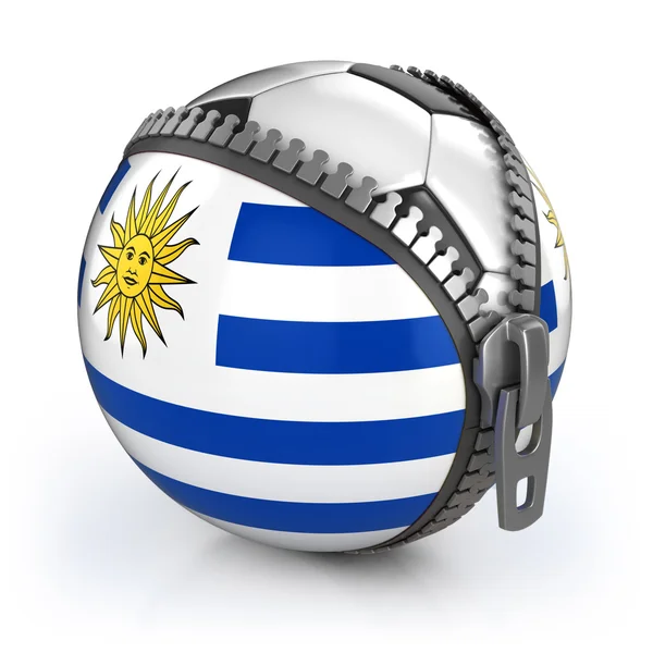 乌拉圭足球国家 — 图库照片