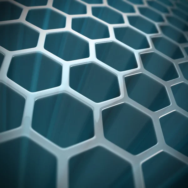 Abstrakt hexagon bakgrund — Stockfoto