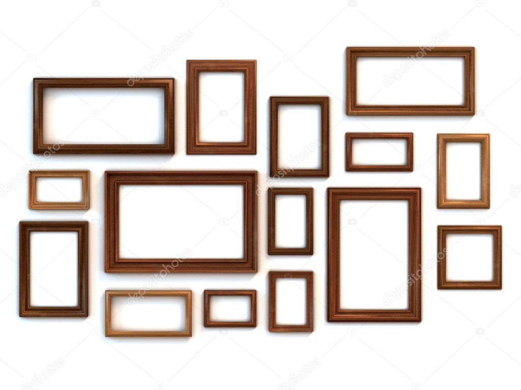 Photo or painting frames set