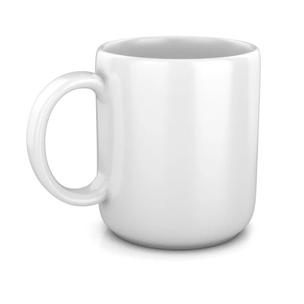 stock image Blank white cup
