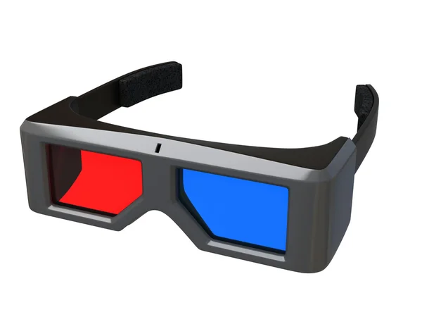 Elszigetelt 3D-s szemüveg — Stock Fotó
