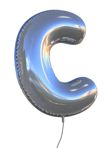 Letter C balloon — Stock Photo, Image