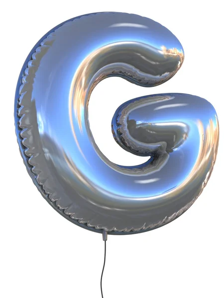 Carta G balão — Fotografia de Stock