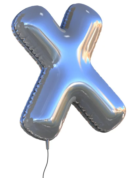 Carta X balão — Fotografia de Stock