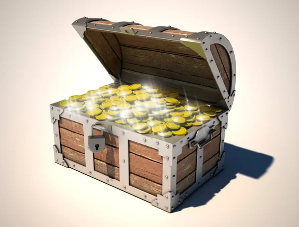 stock image Treasure chest