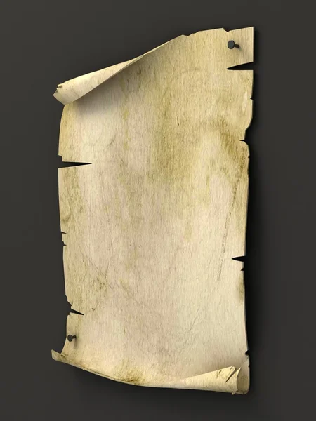 Old blank manuscript as background — Stock Photo, Image
