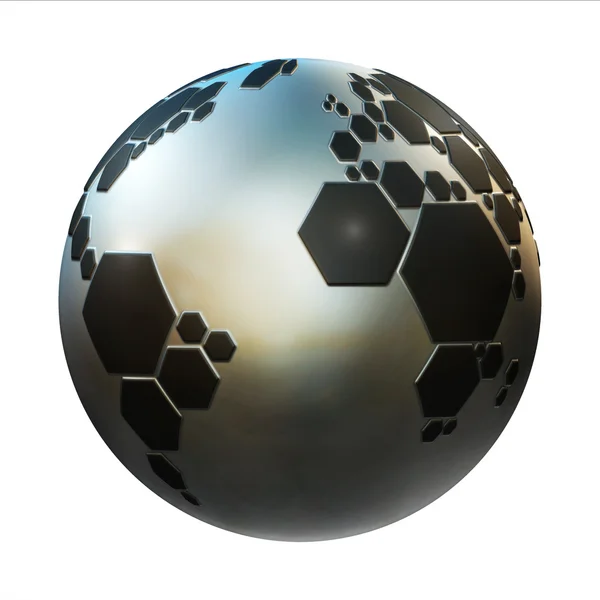 Planet football — Stock Photo, Image
