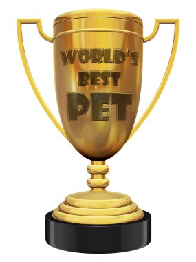 Best pet trophy clipart