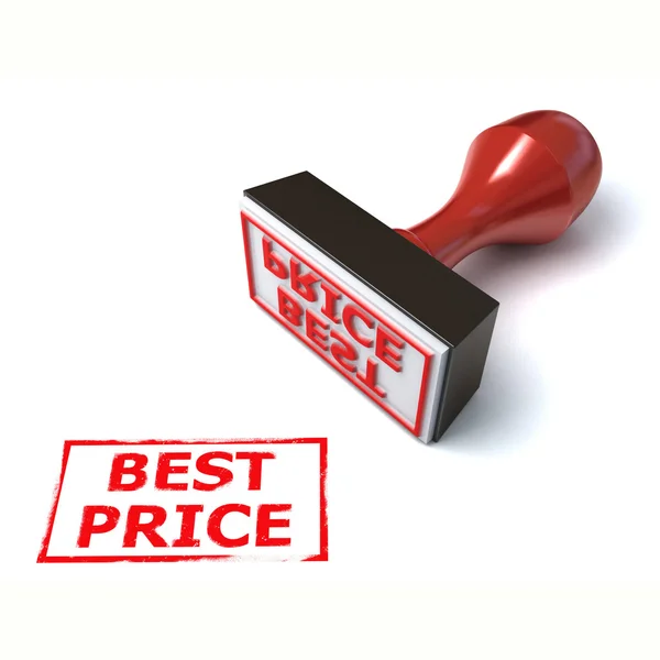 3d carimbo melhor preço — Fotografia de Stock