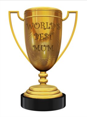 Best mom trophy clipart