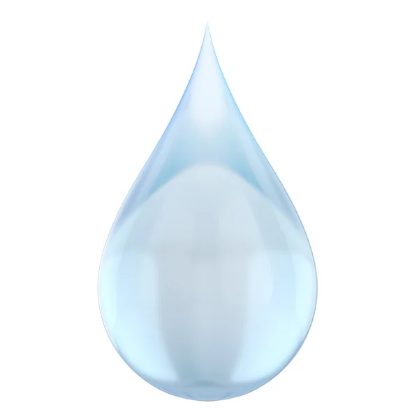 Water drop isolated — Stock Photo, Image