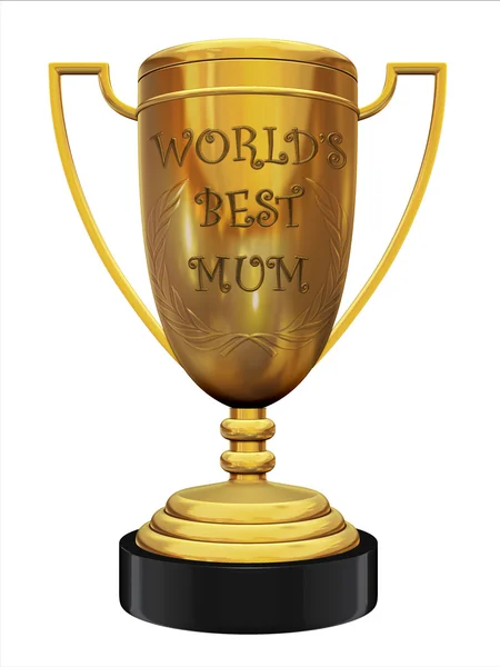 stock image Best mom trophy