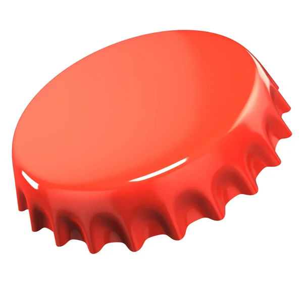 Red bottle cap — Stock Photo, Image