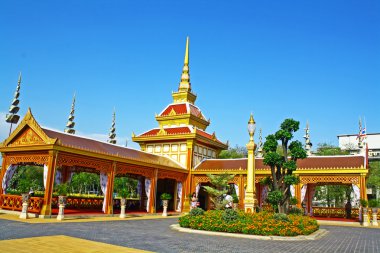 Bangkok Tayland At Royal krematoryum (Phra erkek)