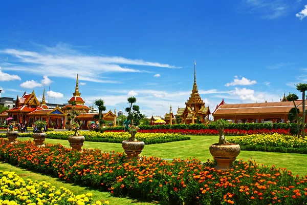 Královského krematoria (Phra muži) v Bangkok Thajsko — Stock fotografie