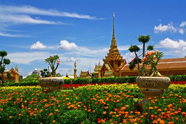 Královského krematoria (Phra muži) v Bangkok Thajsko — Stock fotografie