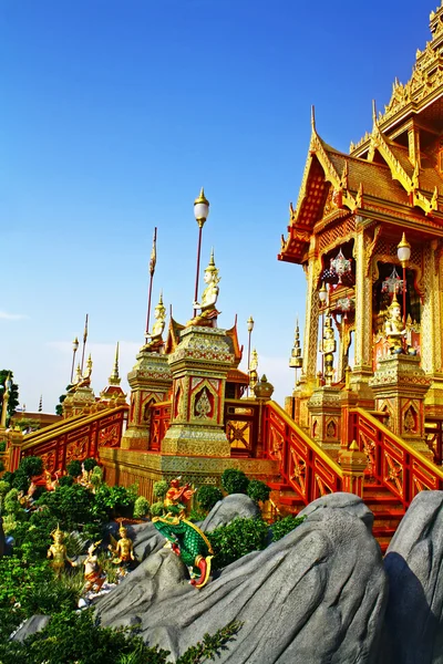 A Royal krematórium (Phra férfi), a Bangkok Thaiföld — Stock Fotó