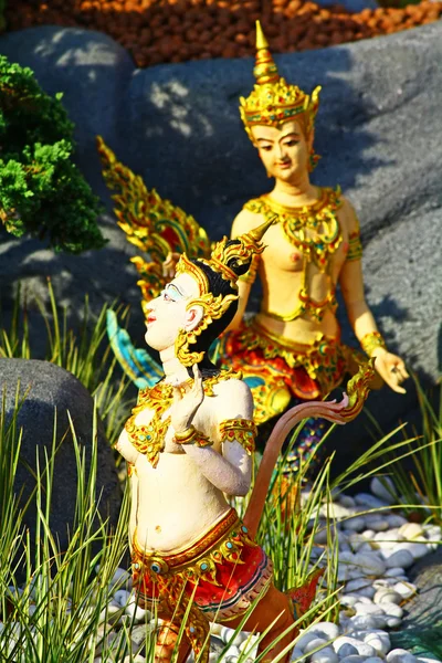 Тайские статуи Phra Men, Бангкок, Таиланд . — стоковое фото