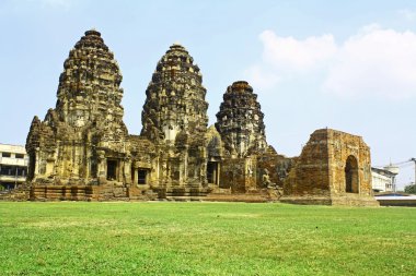 Phra sam yod saldırın. lopburi Eyaleti, Tayland.