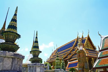 wat phra kaew görünümünü