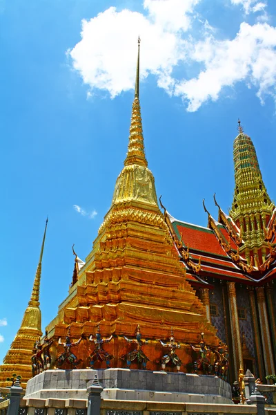 Wat phra kaew görünümünü — Stok fotoğraf
