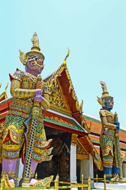 wat phra kaeo, adlı iki dev bangkok