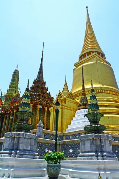 Vtew de Wat Phra Kaew —  Fotos de Stock