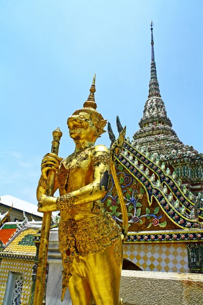 Angelo a Wat Phra Kaeo, Bangkok — Foto Stock