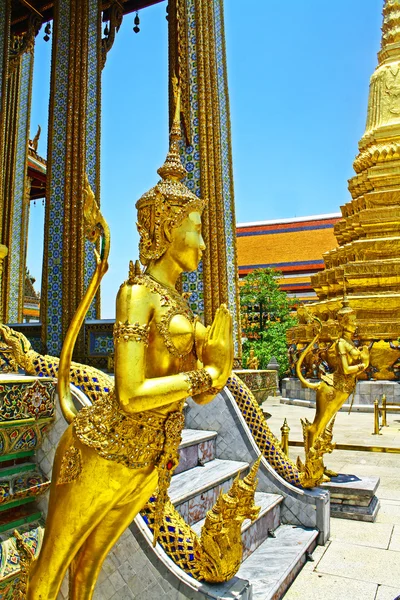 Άγγελος στο wat phra kaeo, Μπανγκόκ — Φωτογραφία Αρχείου