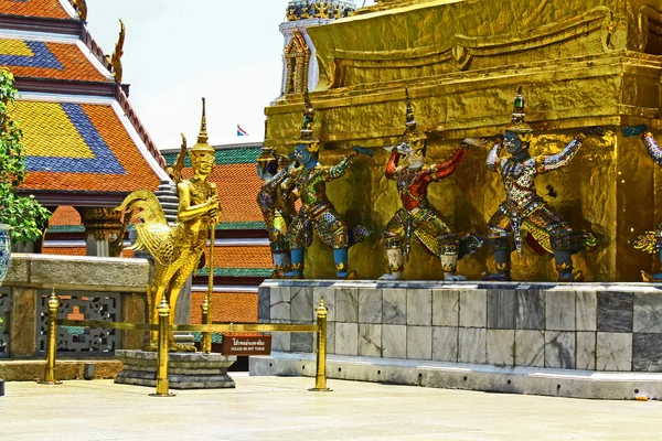 Vtew de Wat Phra Kaew — Foto de Stock