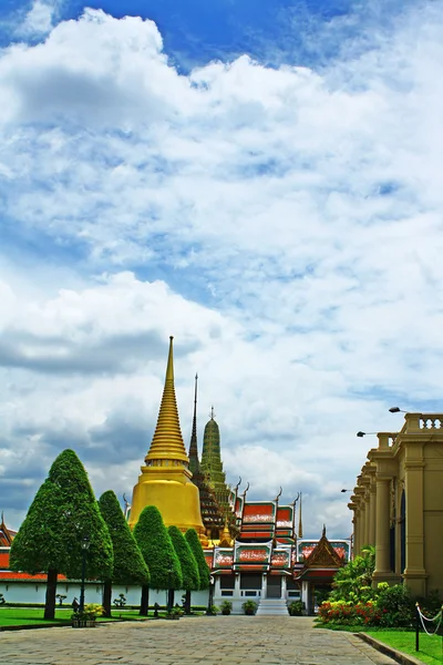Vtew of Wat Phra Kaew — Stock Photo, Image