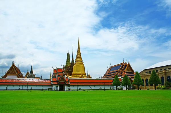 Vtew di Wat Phra Kaew — Foto Stock