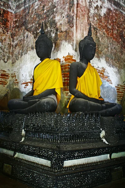 Чорний Будди — стокове фото