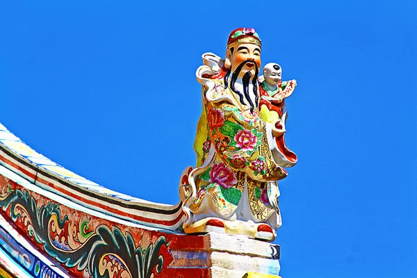 Китайские статуи — стоковое фото