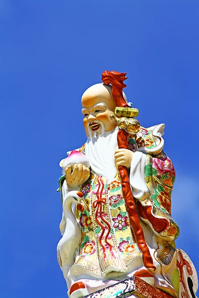 Китайские статуи . — стоковое фото