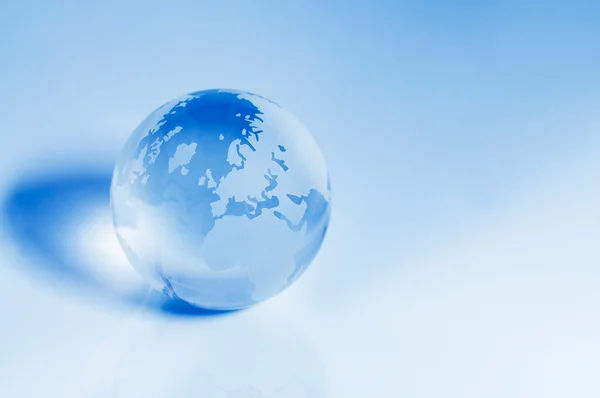 Crystal Globe - Europe and Africa — Stock Photo, Image