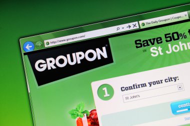 Groupon Website clipart