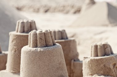 Sand Castles clipart