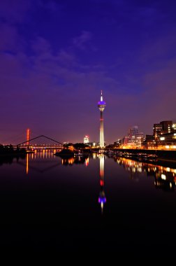 Skyline of Düsseldorf, Germany clipart