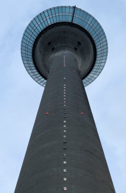 Television tower in Düsseldorf, Germany clipart