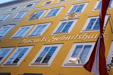 Evi mozart nerede doğdu, salzburg, Avusturya