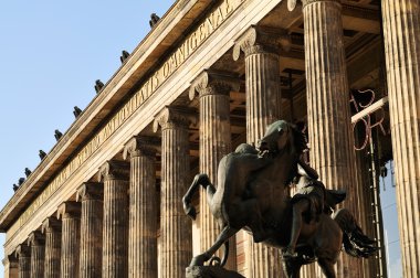 Önden Görünüm, altes museum, berlin, Almanya