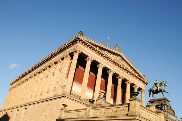 Oude nationale galerie in Berlijn, Duitsland — Stockfoto